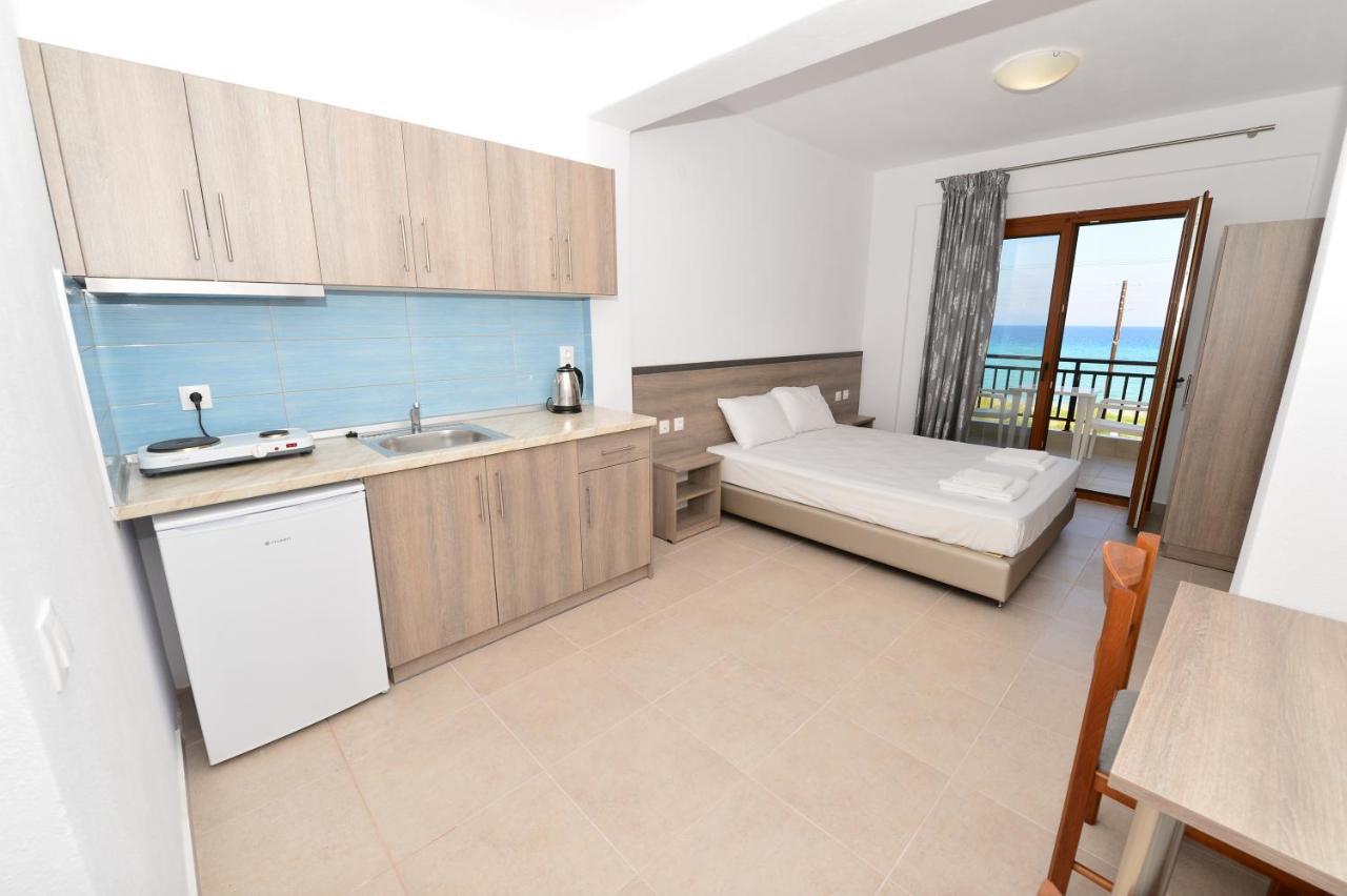 Skentos Apartments Sea View Polychrono Ngoại thất bức ảnh