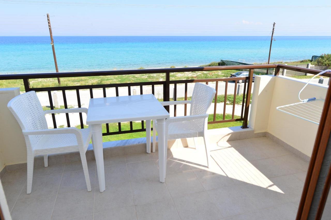 Skentos Apartments Sea View Polychrono Ngoại thất bức ảnh
